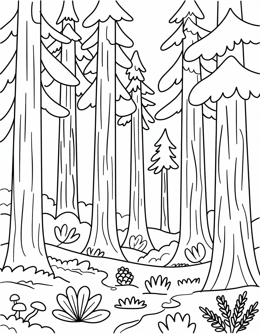Ancient Redwood Forest